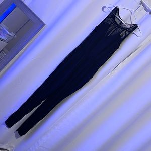 Brand New black lace trim jumpsuit